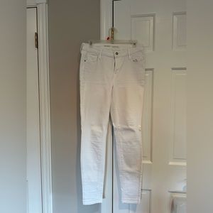 Old Navy White Rockstar Jeans